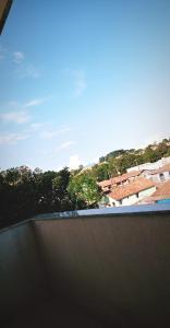a view of a skateboard ramp with trees in the background at Hotel Eldorado in Piraí do Sul +30 photos
