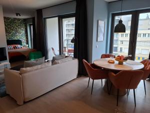 Χώρος καθιστικού στο Oostende O'Sea +9 φωτογραφίες