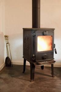 TV a/nebo společenská místnost v ubytování Timber House For Outdoors Fans By Elbe