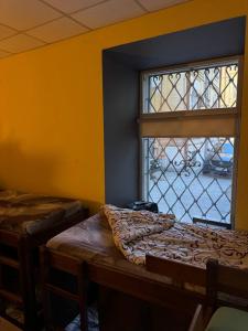 Posezení v ubytování АрАрАт Вокзальна Хостел Hostel Ararat VOKZALNA СВІТЛО Є ЗАВЖДИ!