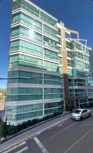 Bygningen som lejligheden ligger i