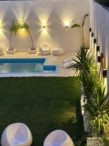 Bazén v ubytování HOTEL PUCARA La Rioja nebo v jeho okolí