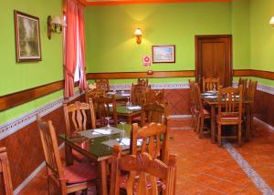 Restaurace v ubytování Hostal la zamora + 24 fotografií