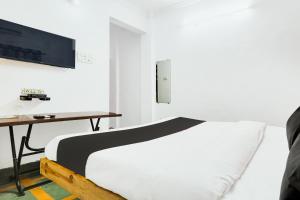 Μια τηλεόραση ή/και κέντρο ψυχαγωγίας στο Via Peaceful Studio AAI Bungalow