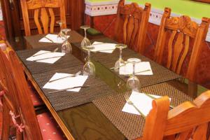 Restaurace v ubytování Hostal la zamora