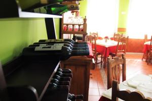 Posezení v ubytování Hostal la zamora