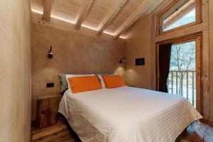 Ένα ή περισσότερα κρεβάτια σε δωμάτιο στο Sylva Smart Lodge