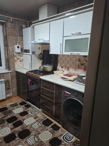 Η κουζίνα ή μικρή κουζίνα στο Сергели 5а +21 φωτογραφίες