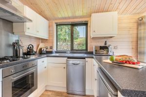 Kuchyň nebo kuchyňský kout v ubytování Dell Lodge - High Borrans Farm + 3 fotografie