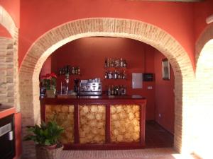 Hol lub bar w obiekcie Hacienda Los Jinetes