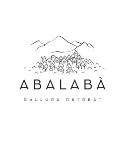 a vector illustration of a village with mountains in the background at AbalabÀ - Gallura Retreat - Domo in Aggius