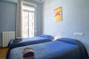 Postel nebo postele na pokoji v ubytování Luxury Central Apartment