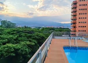 Nespecifikovaný výhled na hory nebo výhled na hory při pohledu z apartmánu