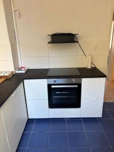 Η κουζίνα ή μικρή κουζίνα στο Ringflair Apartment +6 φωτογραφίες
