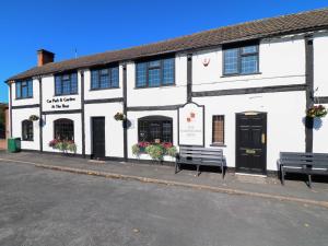 Bygningen som feriehuset ligger i