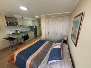 Η κουζίνα ή μικρή κουζίνα στο Departamento Home Studio