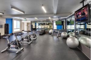Fitness centrum a/nebo fitness zařízení v ubytování Agate Zen Retreat - Stylish 2BR Oasis in MDR