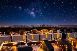 Udsigt til Nashville eller udsigt til byen taget fra feriehuset