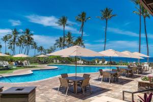 Wailea Ekahi 12D - Budget Friendly Ocean View Studio w/ Lanai, Kitchen, WD, & ACの敷地内または近くにあるプール