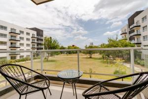 Μπαλκόνι ή βεράντα στο Departamento Aeropuerto Ezeiza