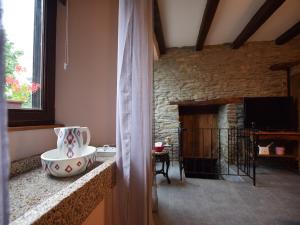 TV a/nebo společenská místnost v ubytování Pretty cottage with billart and 2 bathrooms