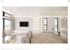 Televiisor ja/või meelelahutuskeskus majutusasutuses Dacha on Maggie No#3 OPULENT AND LUXURIOUS +9 fotot