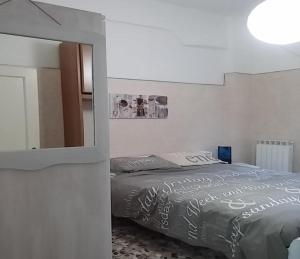 A bed or beds in a room at Casa sul rio