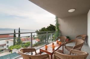Balkón alebo terasa v ubytovaní Apartment Božan