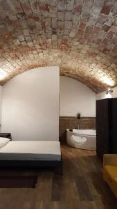 Posteľ alebo postele v izbe v ubytovaní Apartamento del Abuelo