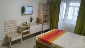 TV a/nebo společenská místnost v ubytování Calea Victoriei Residence