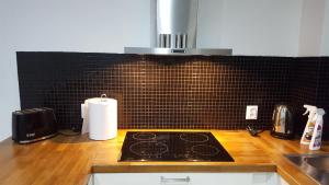 Kuchyňa alebo kuchynka v ubytovaní Spa Apartamenty Lidzbark