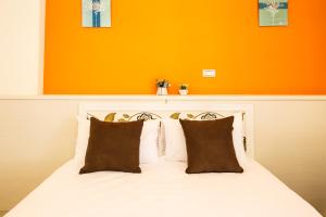 Postel nebo postele na pokoji v ubytování Zill Homestay