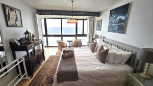 Χώρος καθιστικού στο Shells Cozy on-the-beach Hideaway