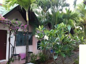 Zahrada ubytování Hacienda Phuket