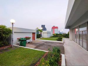 Bygningen som lejligheden ligger i