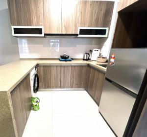 Η κουζίνα ή μικρή κουζίνα στο 精装修 2 房公寓