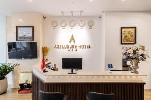 TV a/nebo společenská místnost v ubytování A25 Hotel - 29 Bùi Thị Xuân