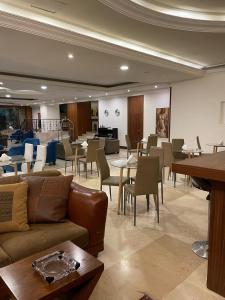 Χώρος καθιστικού στο President Hotel