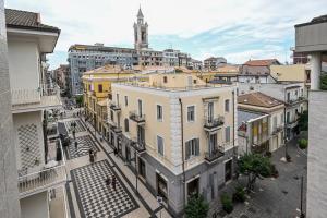 an overhead view of a city street with buildings at Marty Suites - Luxury Rooms in Pescara