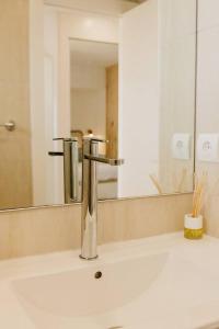 Koupelna v ubytování Precioso apartamento con vistas al mar