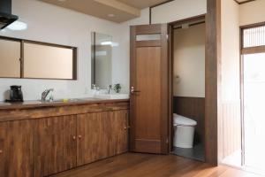 Koupelna v ubytování Meet Inari Hanare