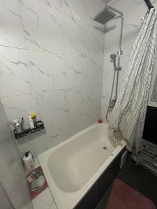 Koupelna v ubytování CarCity apartments