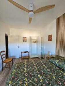 Ένα ή περισσότερα κρεβάτια σε δωμάτιο στο Appartement Grange Blanche +12 φωτογραφίες