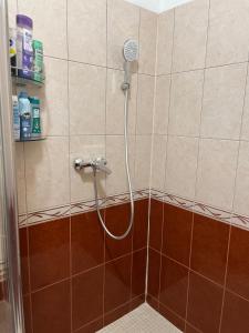 Koupelna v ubytování Good Luck