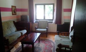 Ruang duduk di Planinska kuća