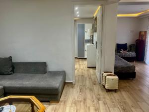 Posezení v ubytování Le Havre de Paix