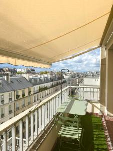 Balkón nebo terasa v ubytování L'Amelot - Studio avec terrasse Paris 11e