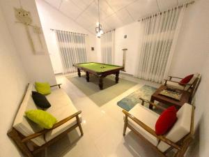 Χώρος καθιστικού στο Caroline Villa, Nuwara Eliya