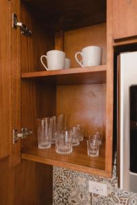 Kuchyň nebo kuchyňský kout v ubytování Apartamentos Santa Delfina