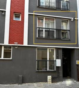 two sides of a building with balconies at Medore Hotel & Next to the Beach in Canakkale